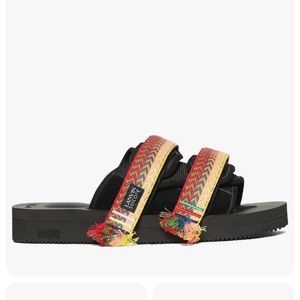 BRAND NEW LANVIN SLIDES size 9 SUICOKE X LANVIN SANDALS WOMEN